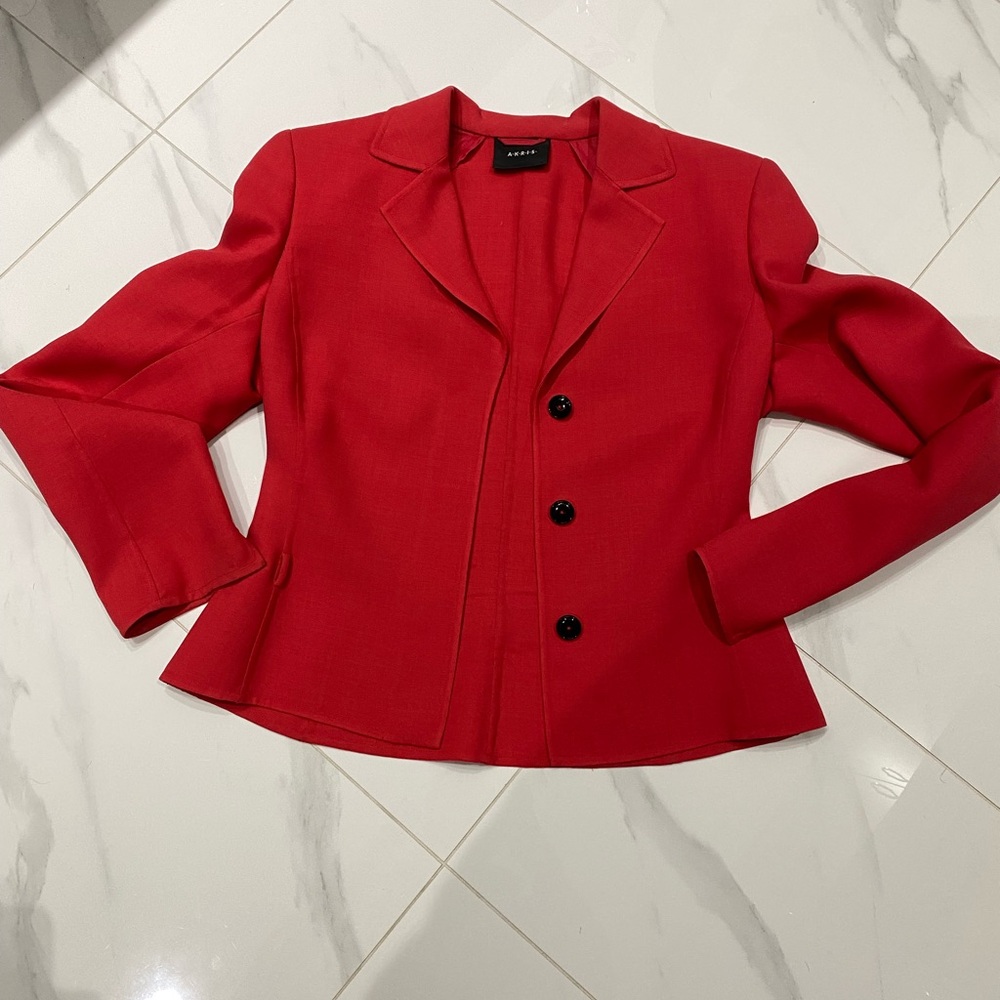 Akris Red Blazer